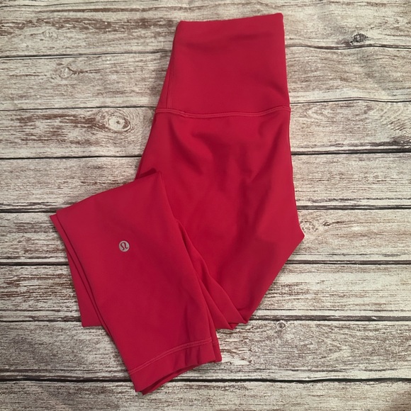 Lulu Raspberry 25” Leggings - Picture 2 of 3